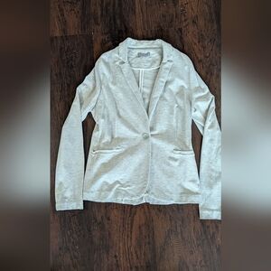 Olivia Moon Light Gray Stretch Blazer- Size L